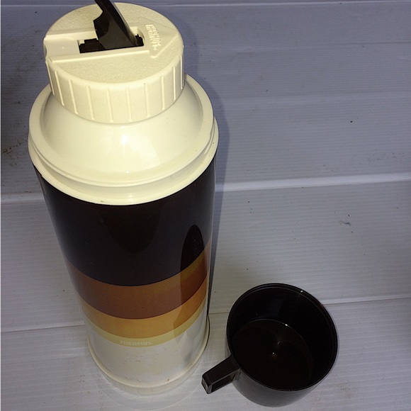 Thermos Dining Aladdin Thermos Bottle Vintage 97s Collectible